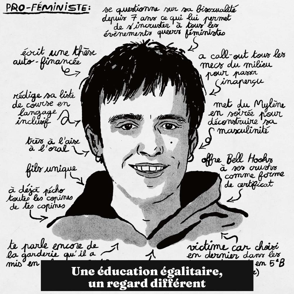 Une éducation égalitaire, un regard différent