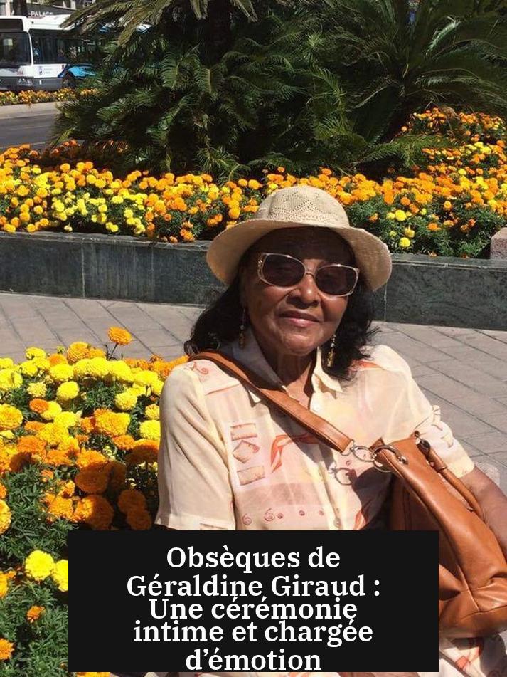Obsèques de Géraldine Giraud : Une cérémonie intime et chargée d’émotion