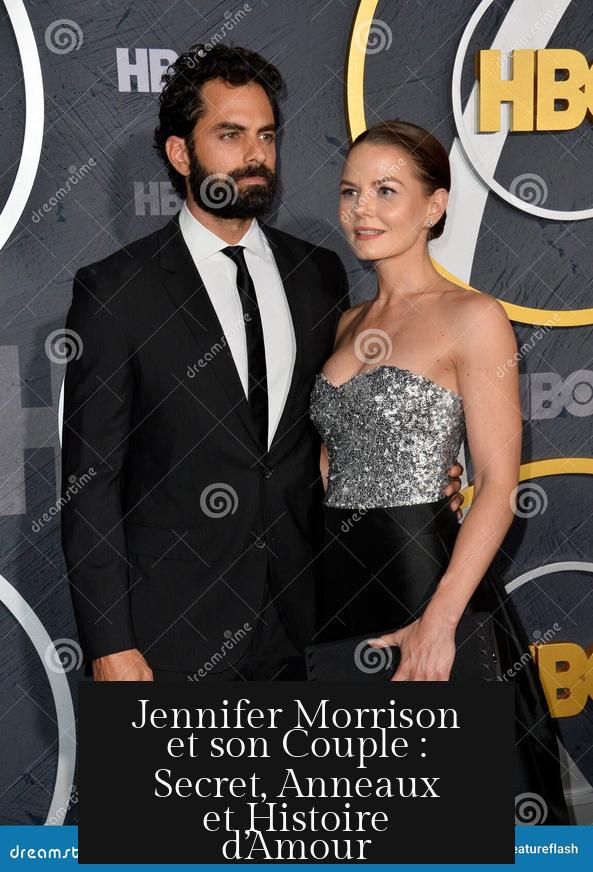 Jennifer Morrison et son Couple : Secret, Anneaux et Histoire d’Amour