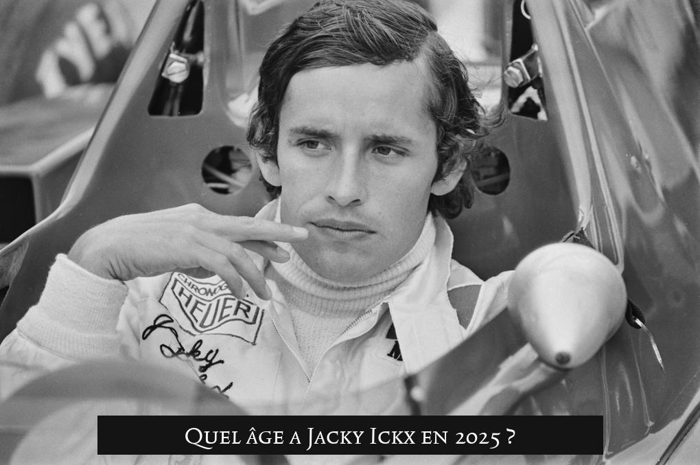 Quel âge a Jacky Ickx en 2025 ?
