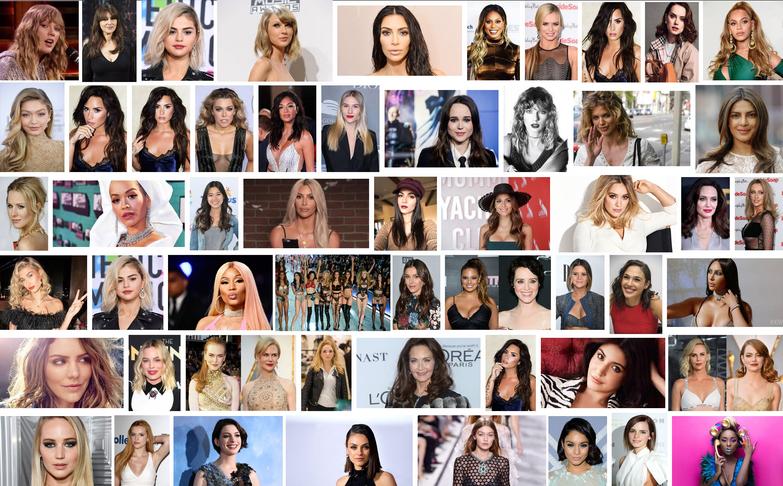 Parmi les célébrités en N, on retrouve Nicki Minaj, Nina Dobrev, Nick Jonas, Nicholas Hoult, Nelly, Nicole Scherzinger, Nathan Fillion, Natalie Wood, Natalie Portman et Nicole Gale Anderson.