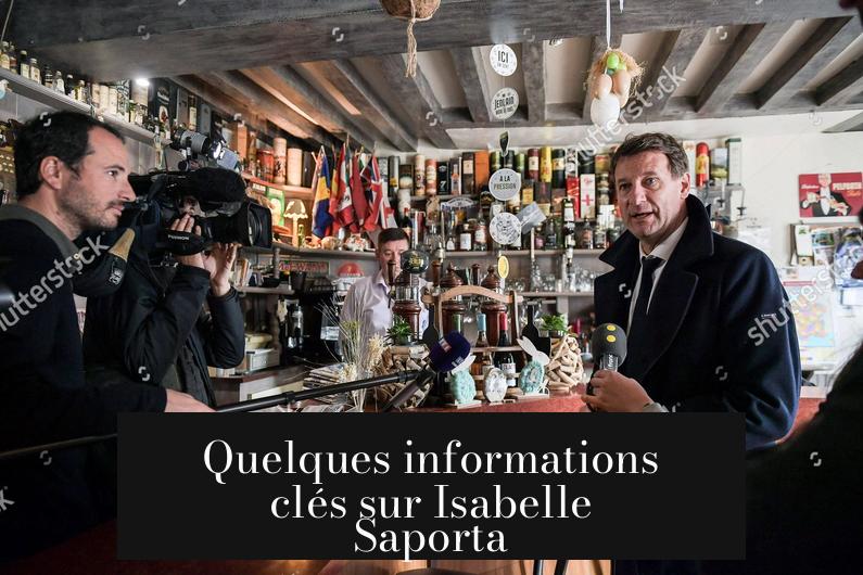 Quelques informations clés sur Isabelle Saporta